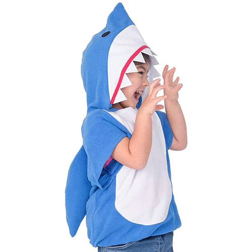 Blue shark costume for babies - shark,