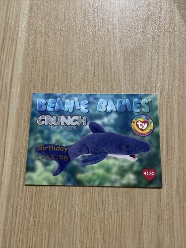 Beanie babies bboc card - beanie,