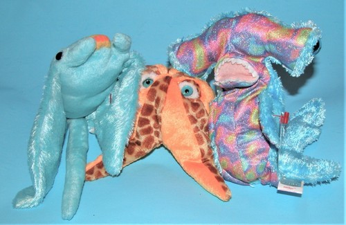 Ocean beanie babies 3 pc - ocean,